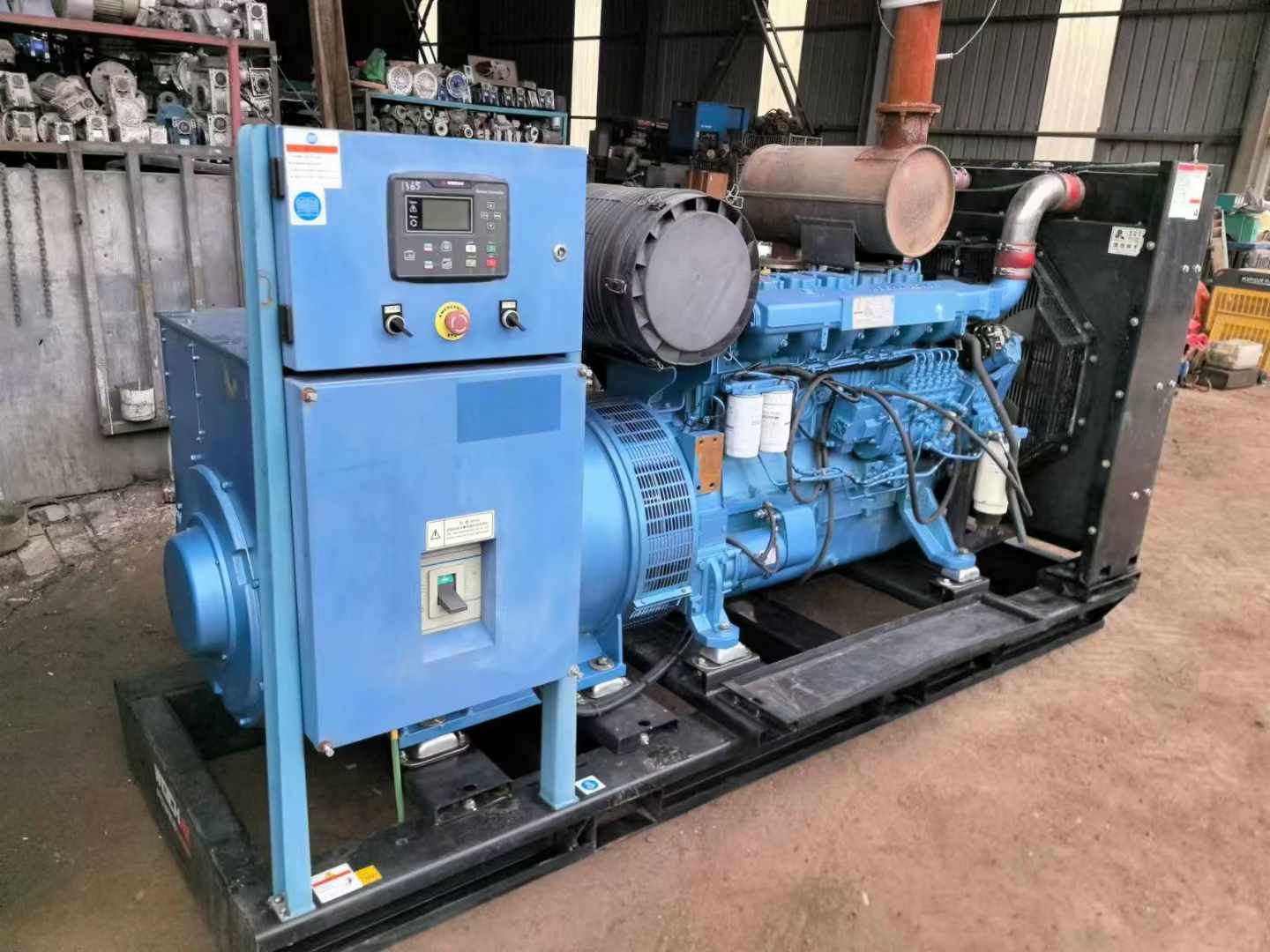 雁峰500kW 柴油发电机组可带动设备功率的计算公式是什么？