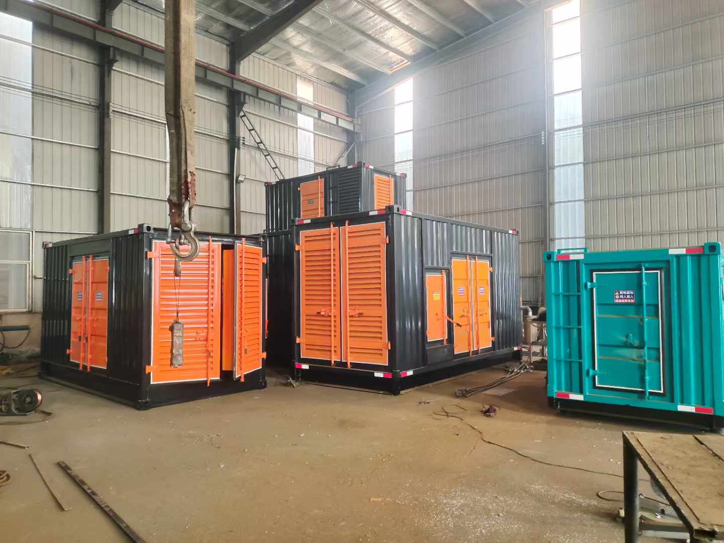 雁峰500kw柴油发电机组可以带动多少功率设备？